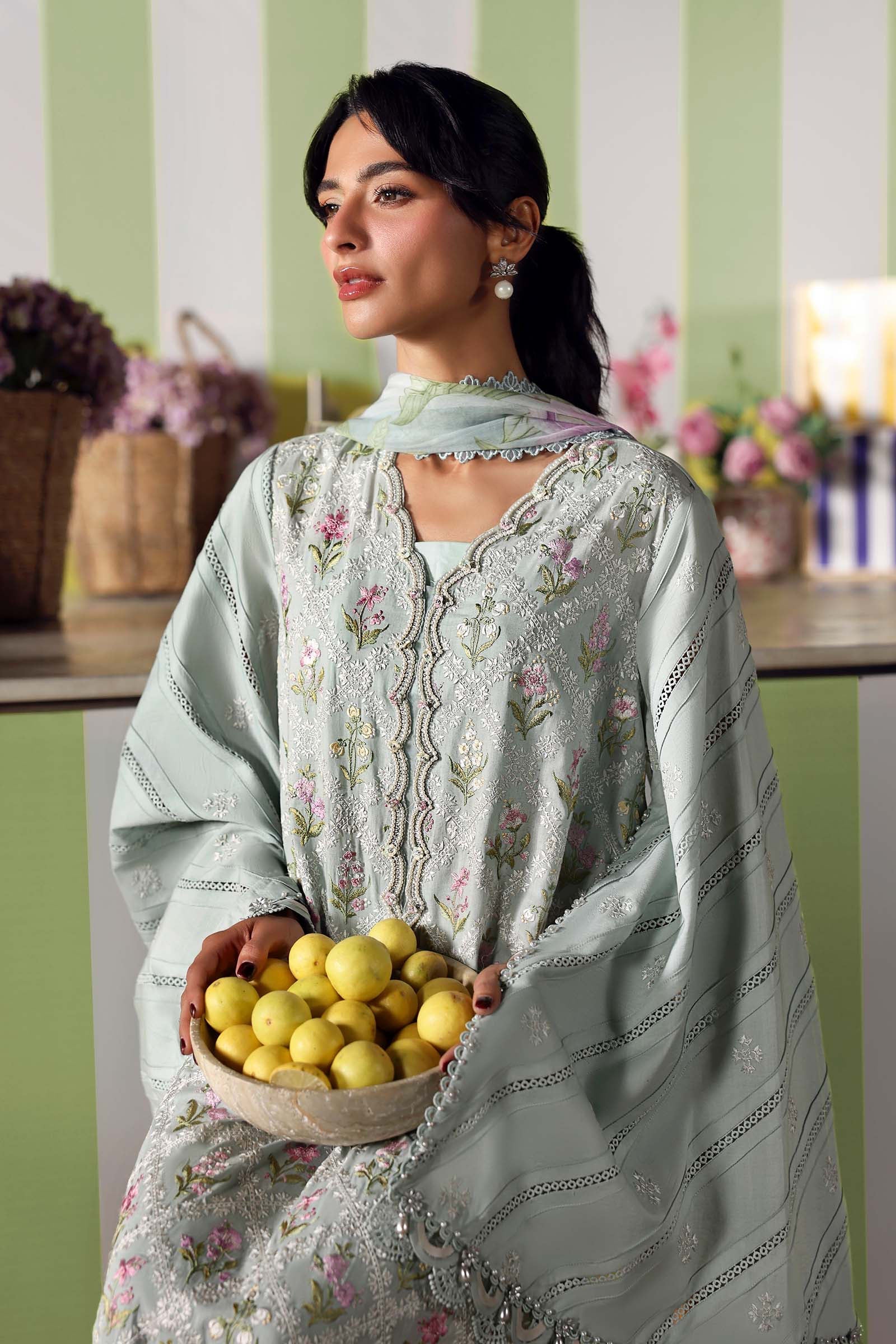 Embroidered Lawn Suit