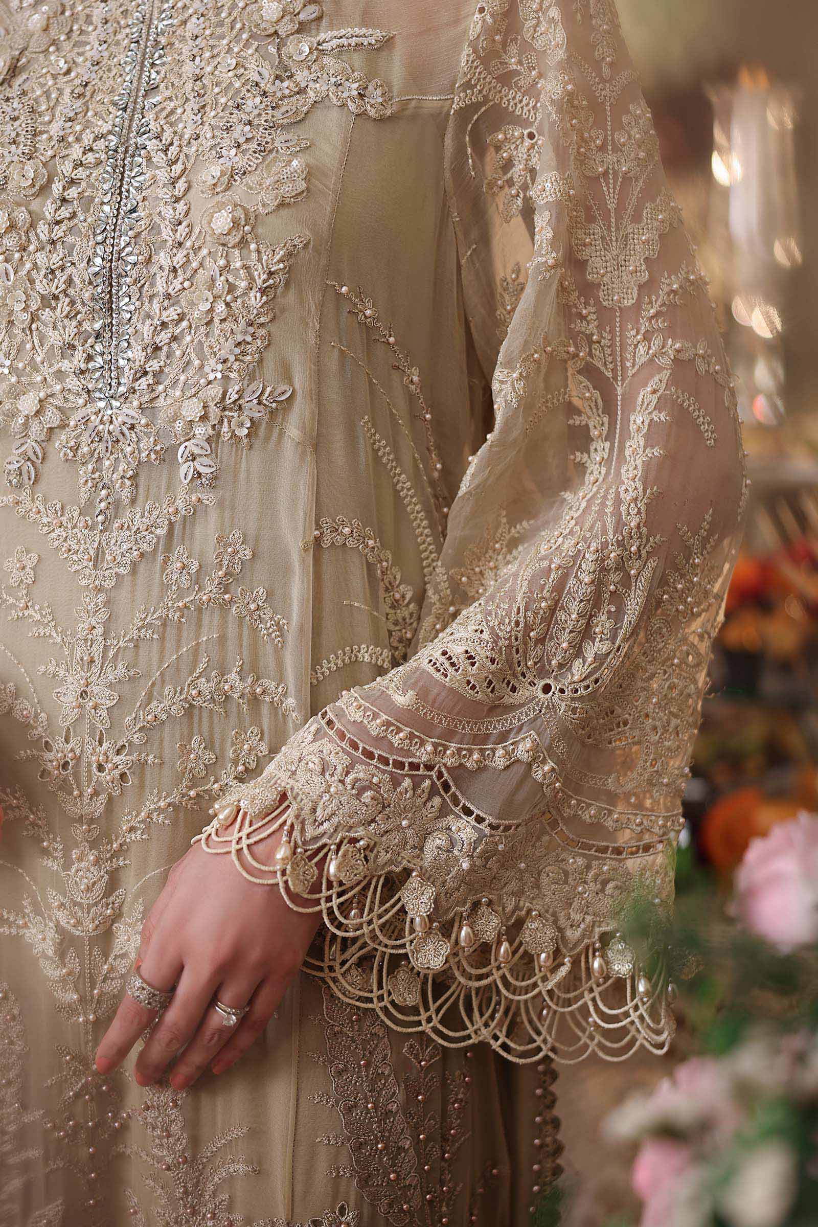 3 Piece Unstitched Embroidered Chiffon Suit - MPC-26-103