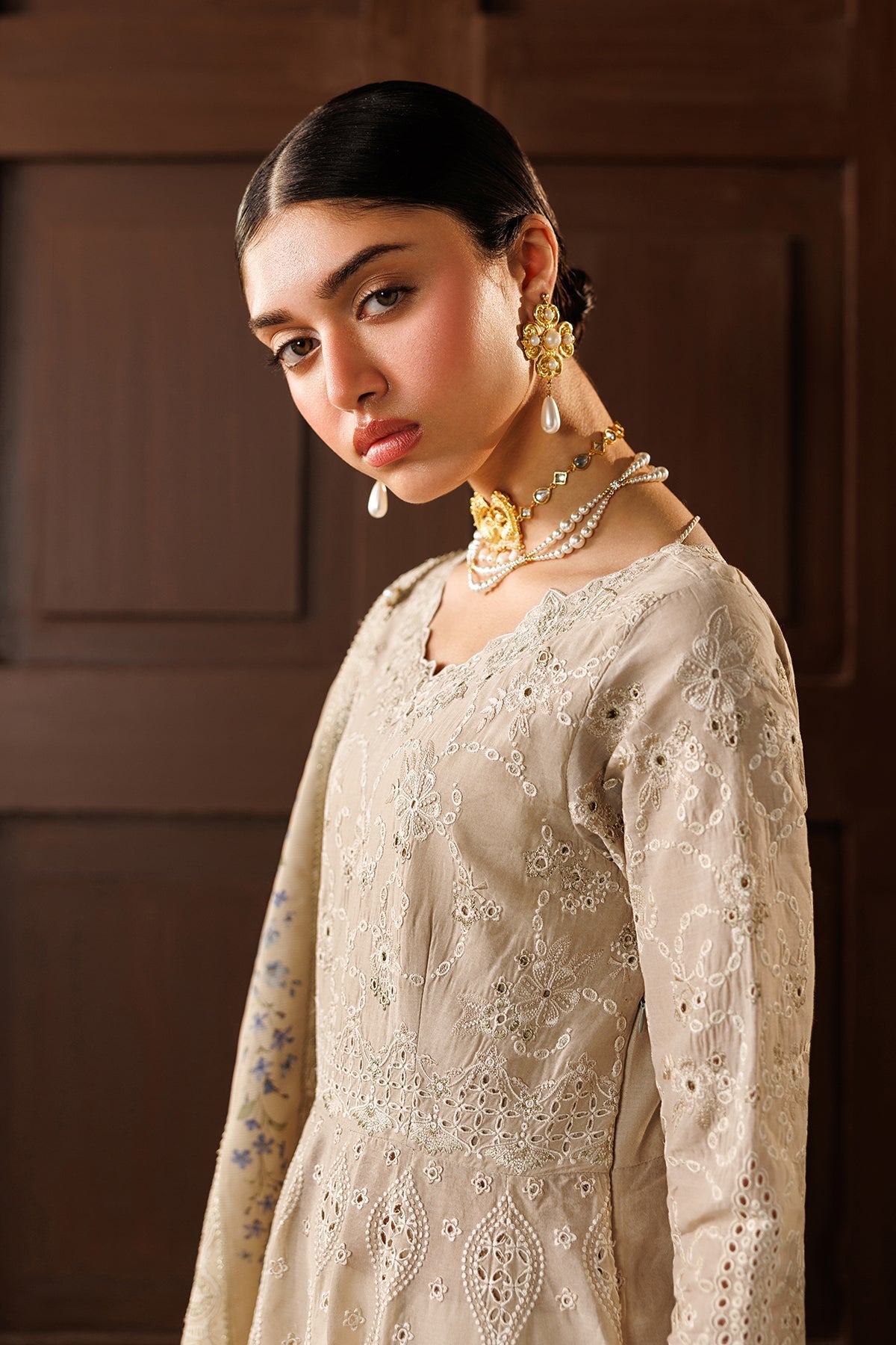 EMBROIDERED LAWN EL26-D03