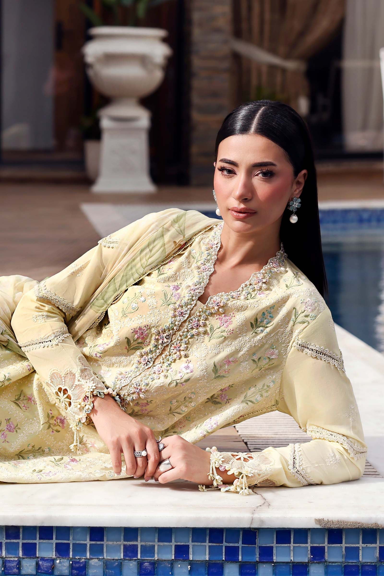 Embroidered Lawn Suit