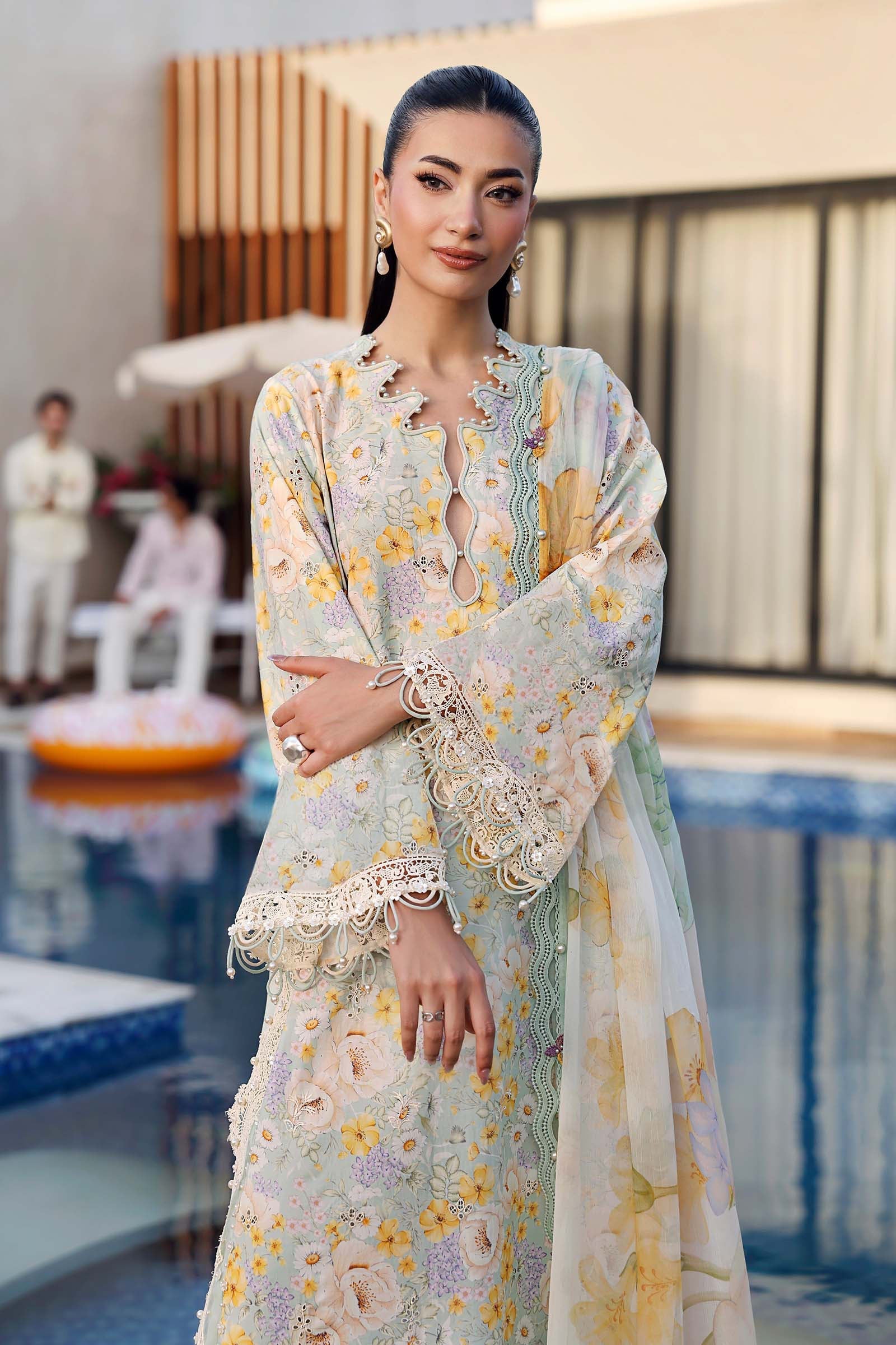Embroidered Lawn Suit