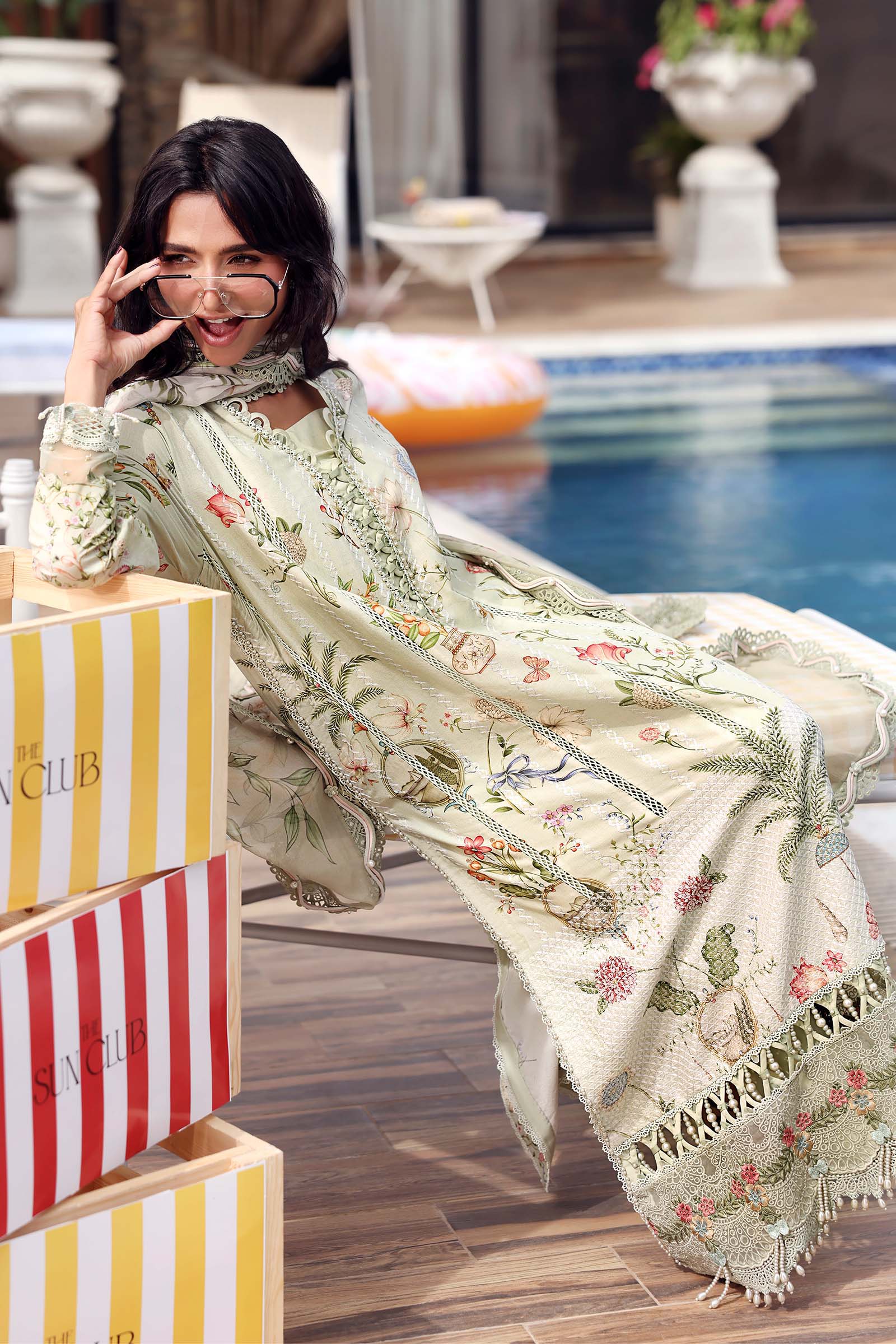 Embroidered Lawn Suit