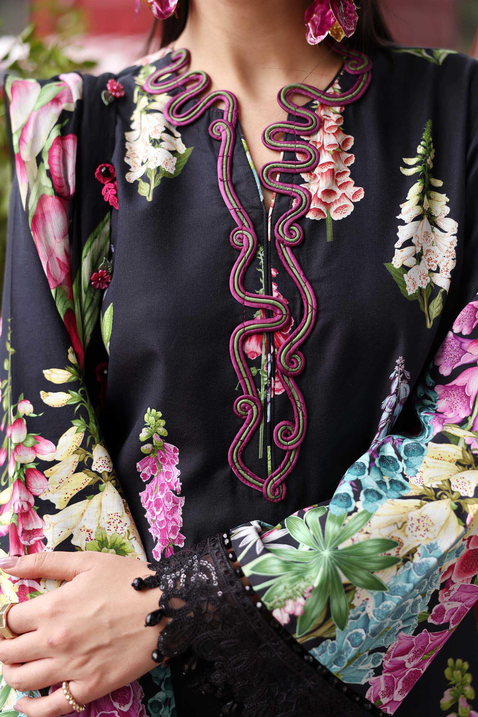 Embroidered Lawn Suit