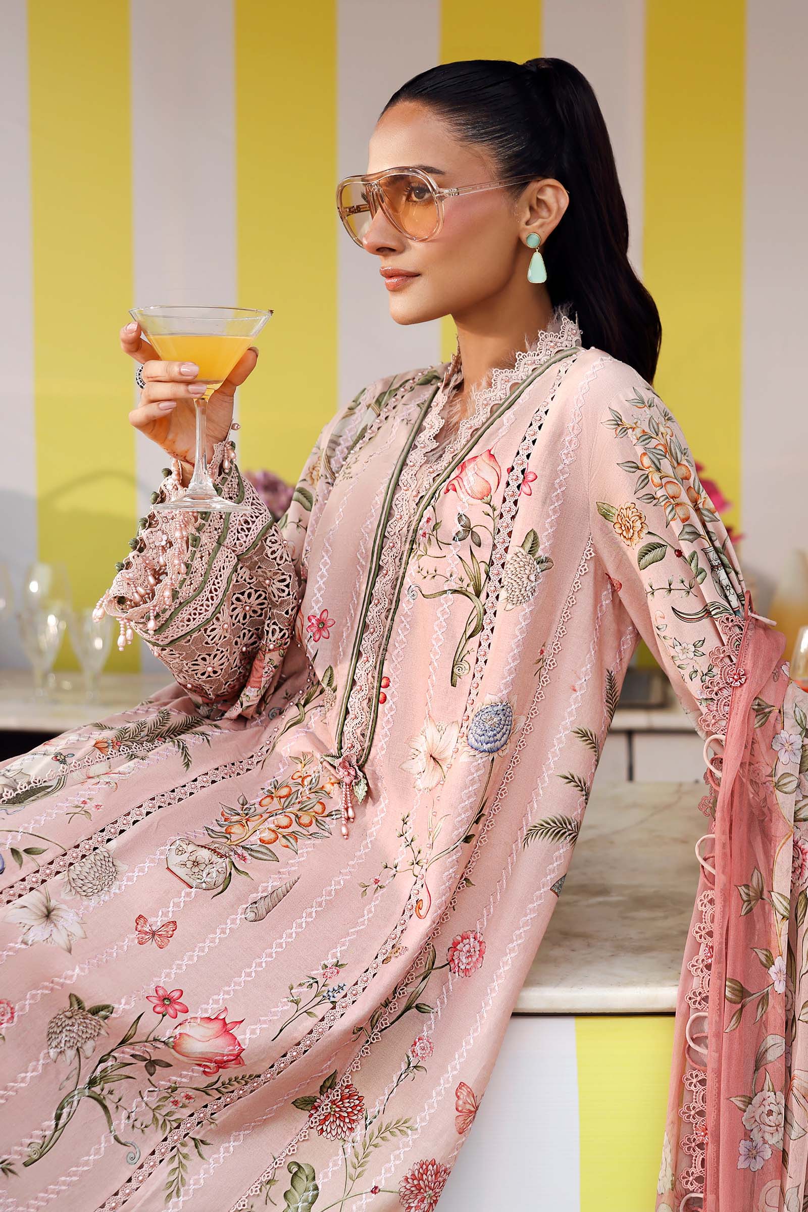 Embroidered Lawn Suit