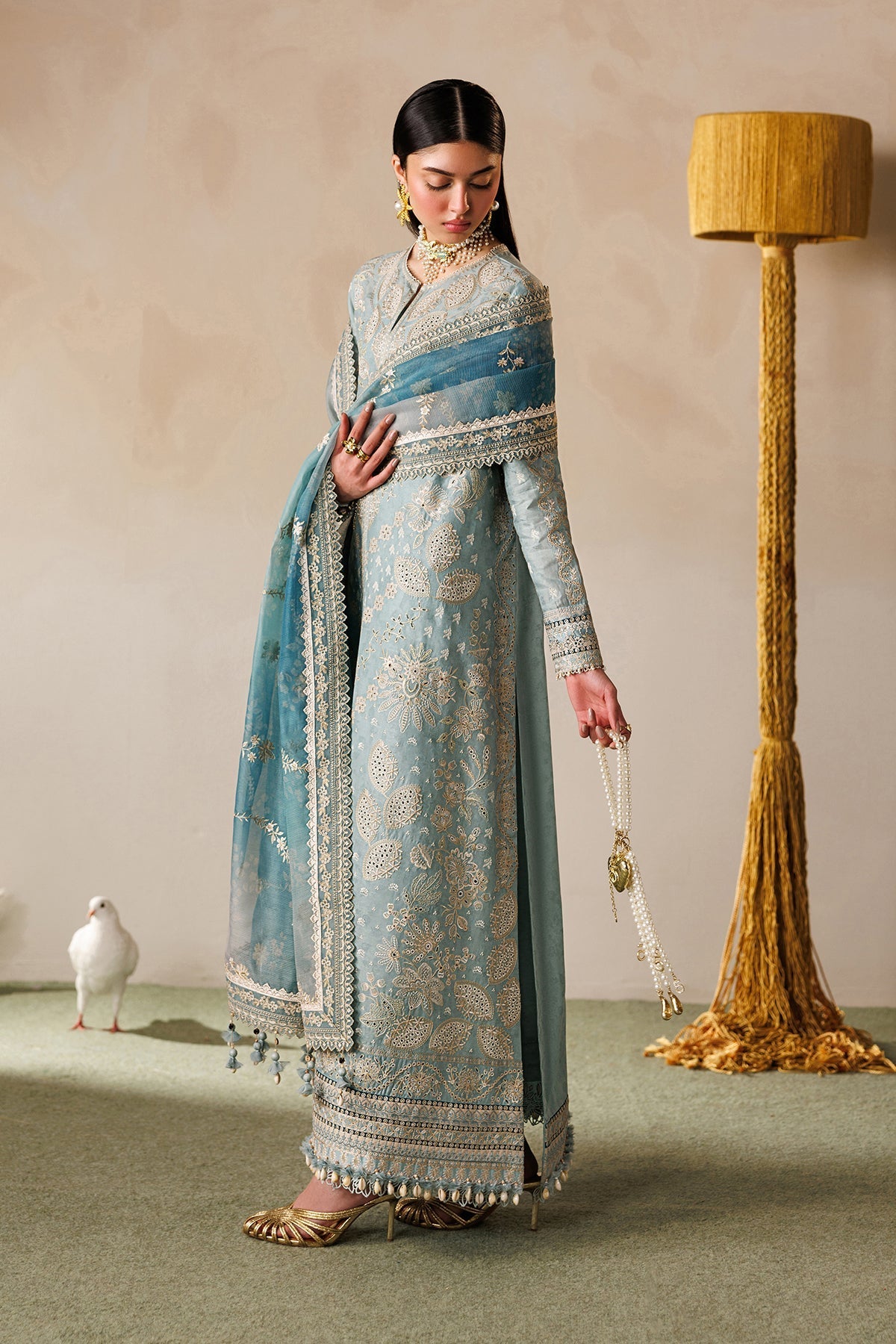 EMBROIDERED LAWN EL26-D01