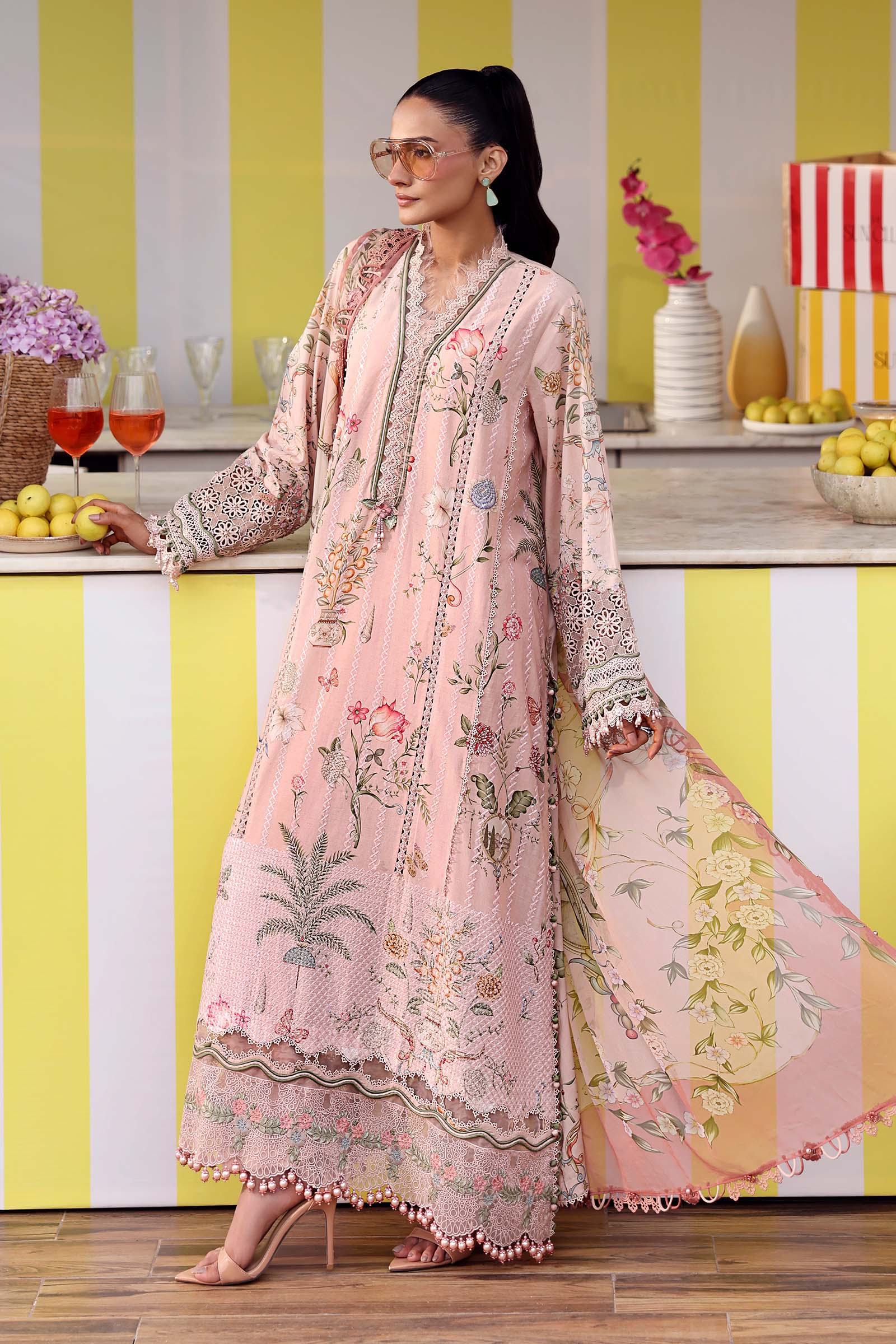 Embroidered Lawn Suit