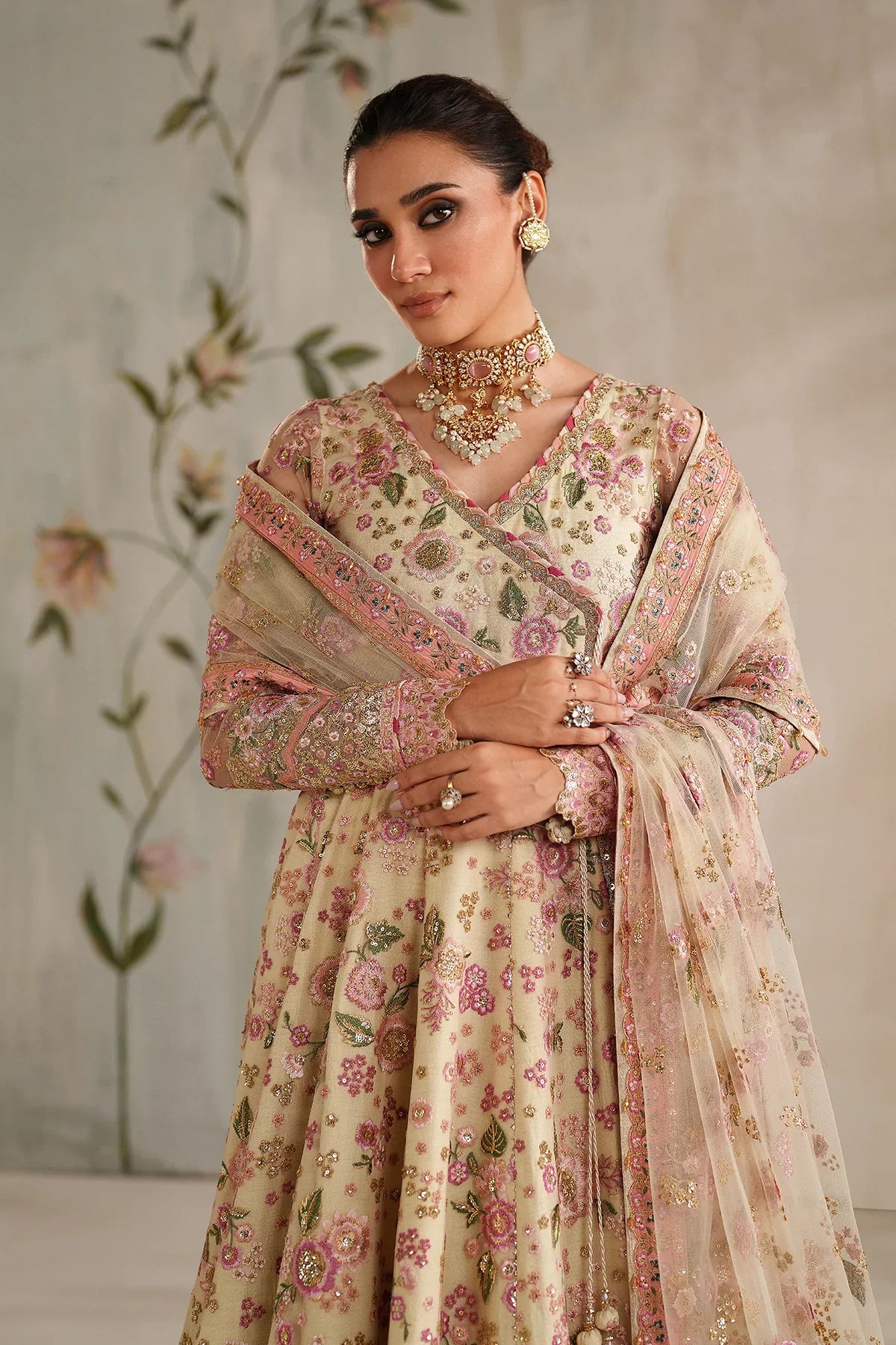EMBROIDERED NET UF-4371