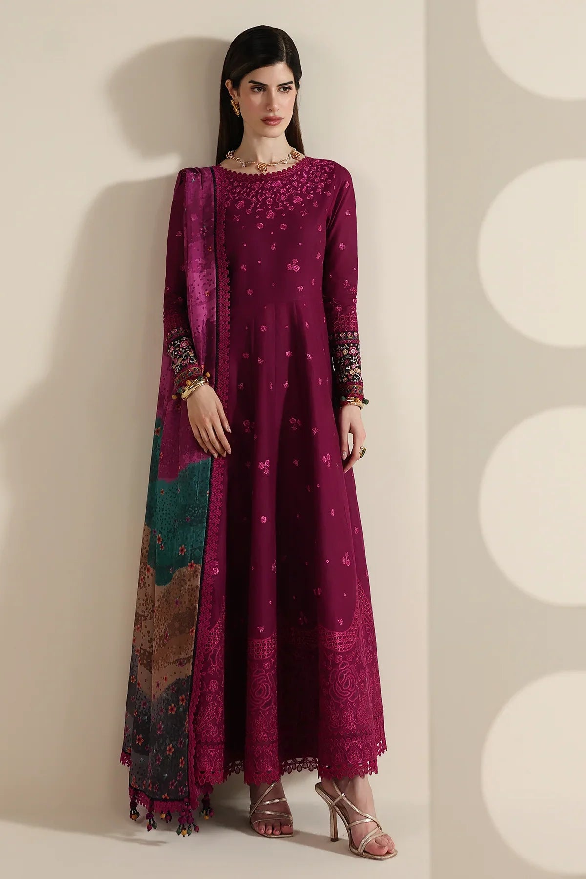 EMBROIDERED LAWN IL26-D02