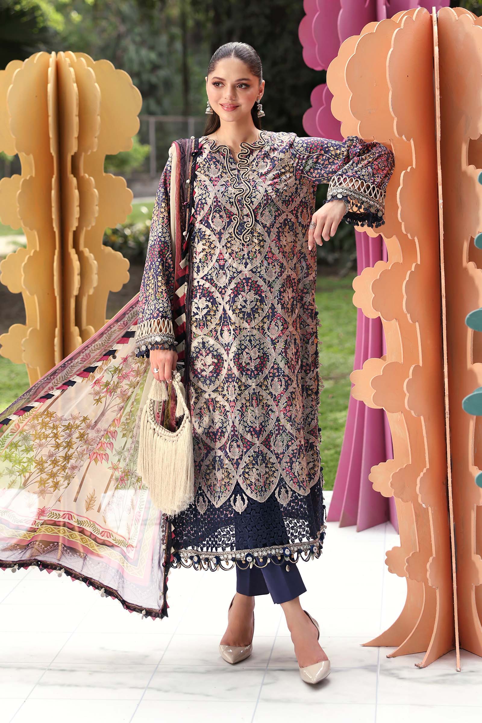 Embroidered Lawn Suit