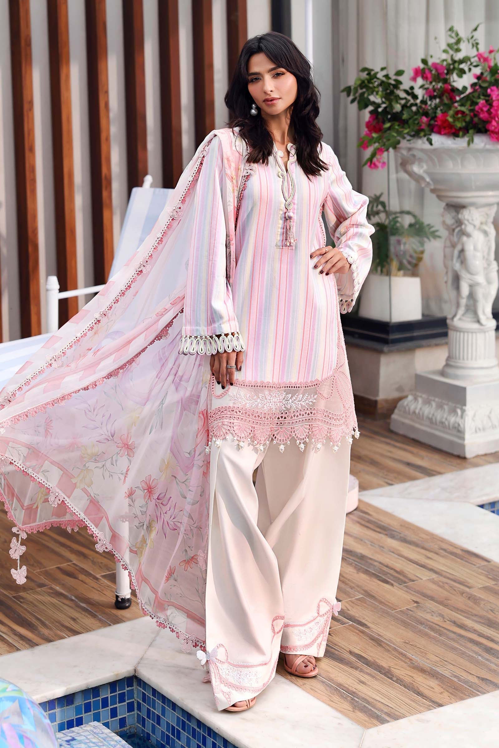 3 Piece Embroidered Jacquard Suit