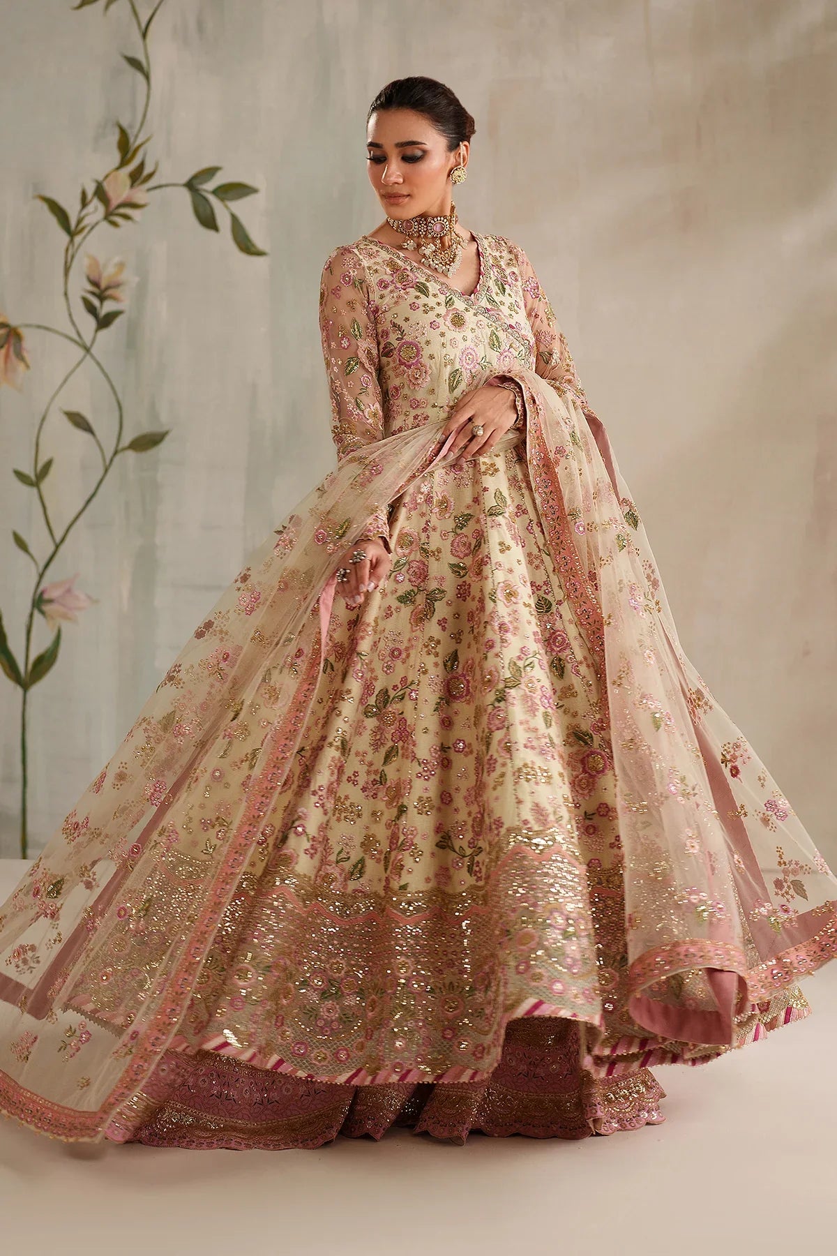 EMBROIDERED NET UF-4371