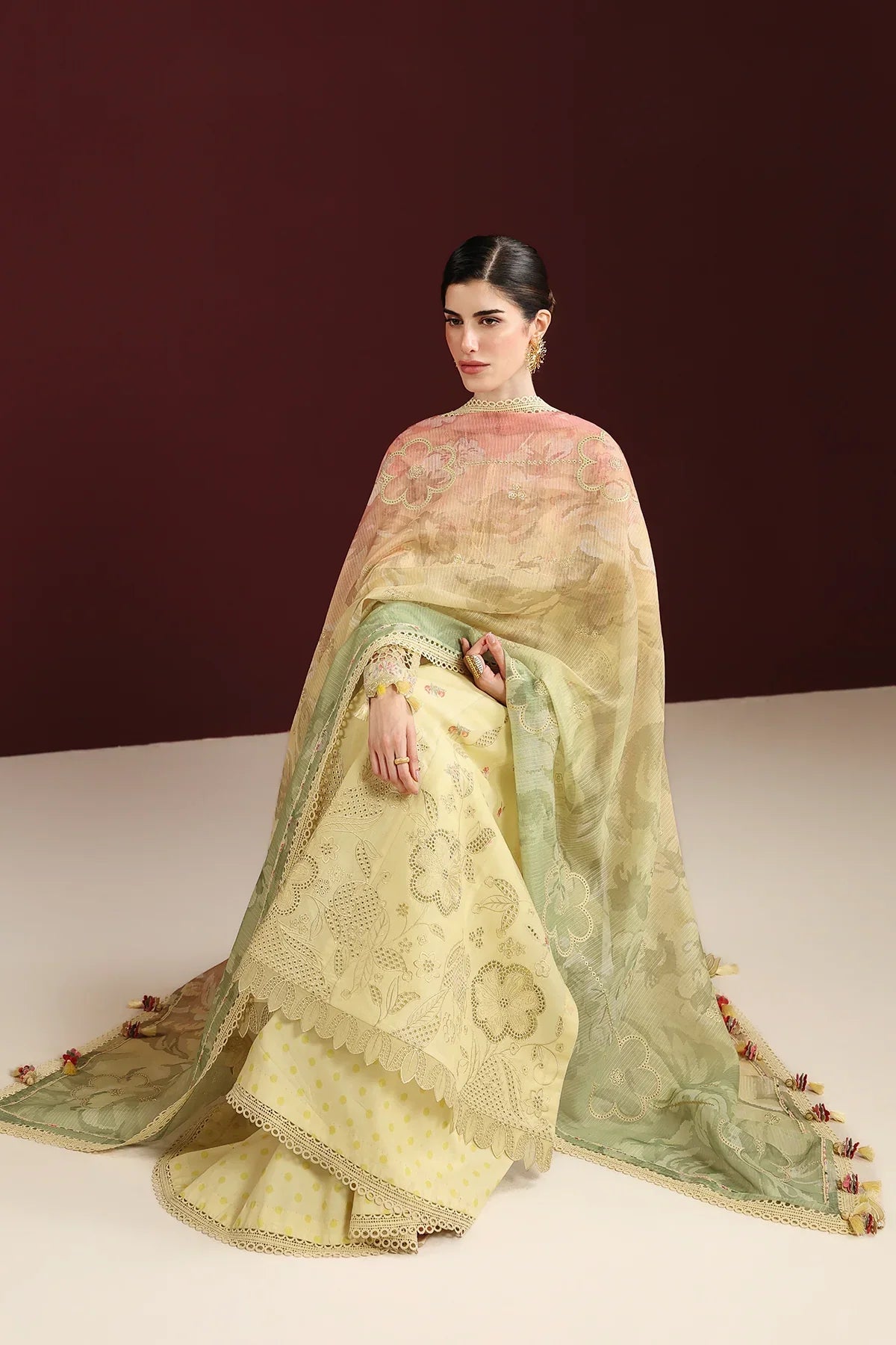 EMBROIDERED LAWN IL26-D07