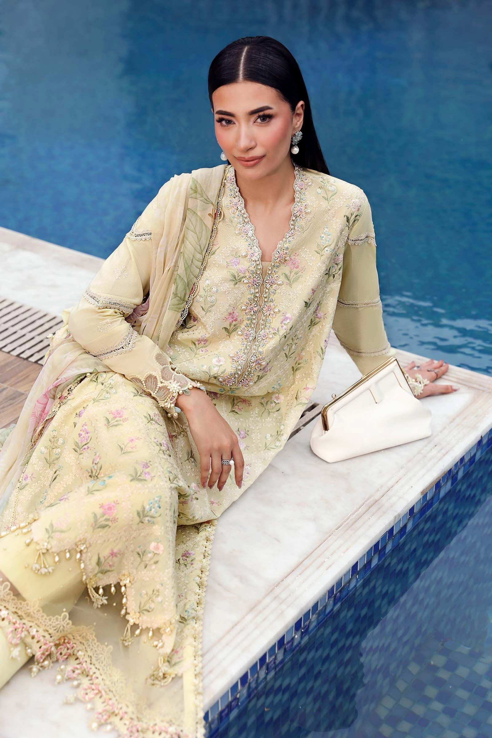 Embroidered Lawn Suit