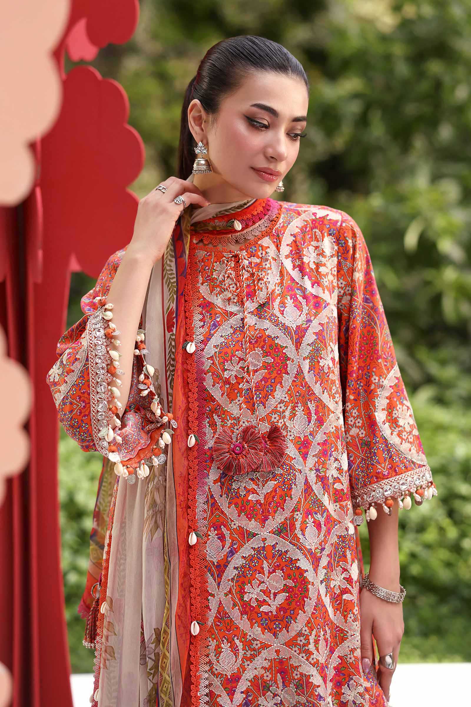 Embroidered Lawn Suit