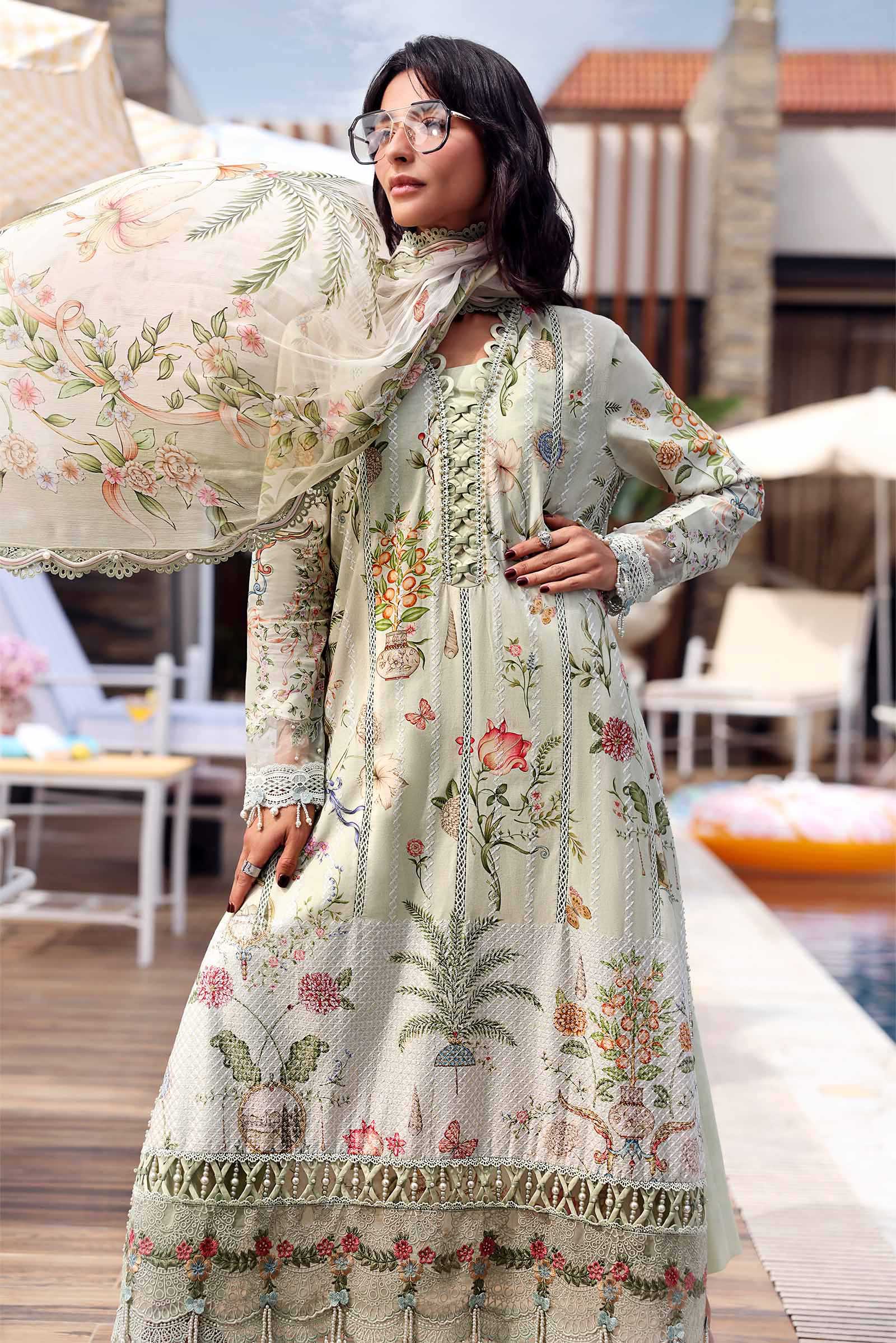 Embroidered Lawn Suit