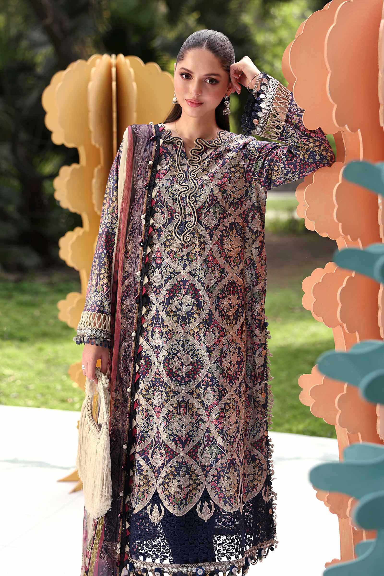 Embroidered Lawn Suit