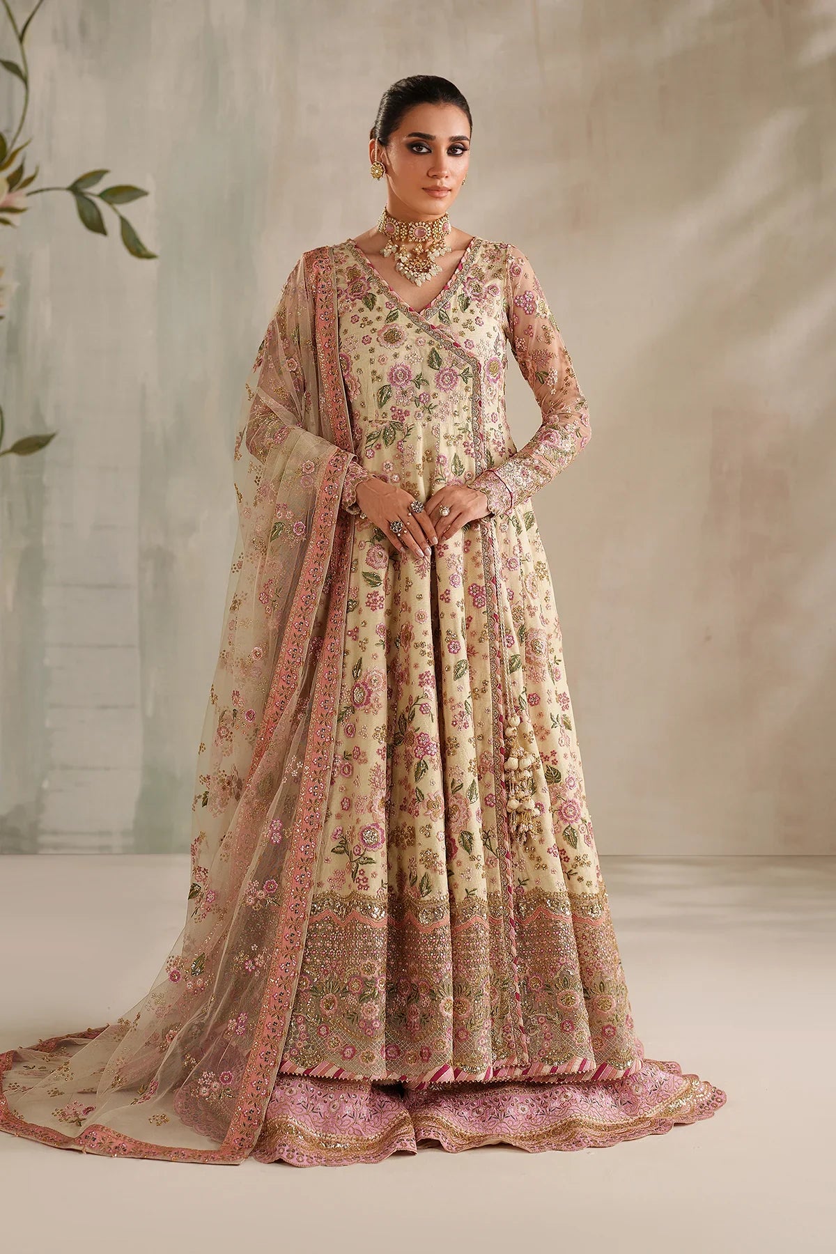 EMBROIDERED NET UF-4371