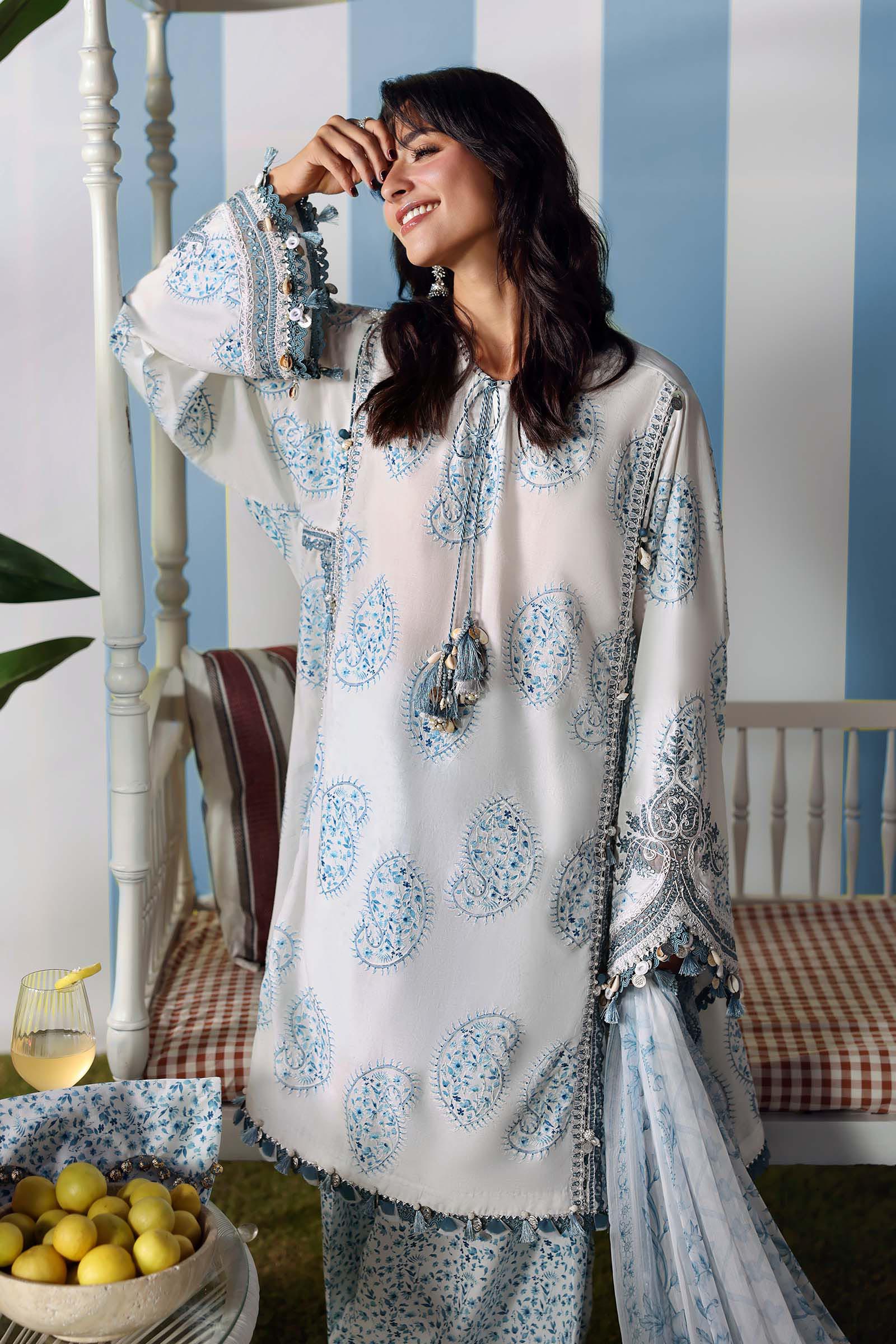 Embroidered Lawn Suit