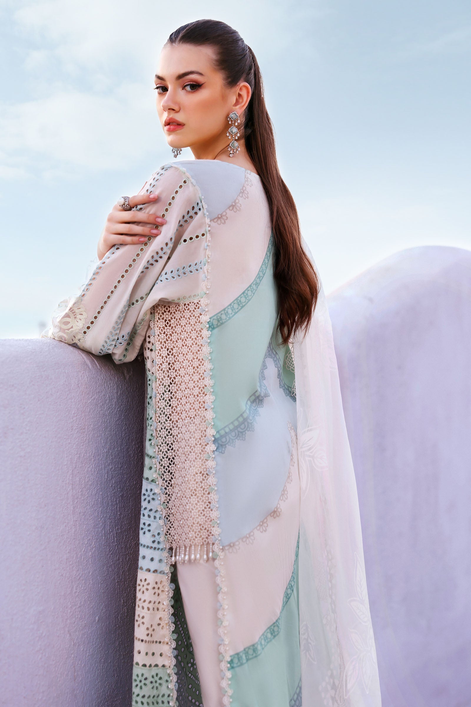 Embroidered Lawn Suit