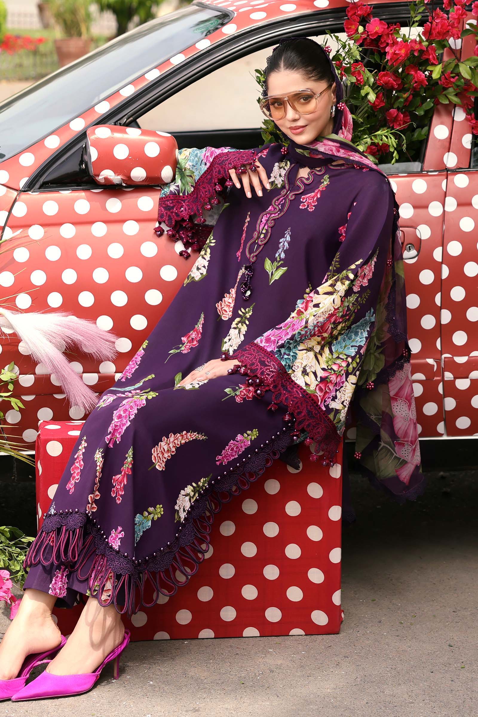 Embroidered Lawn Suit