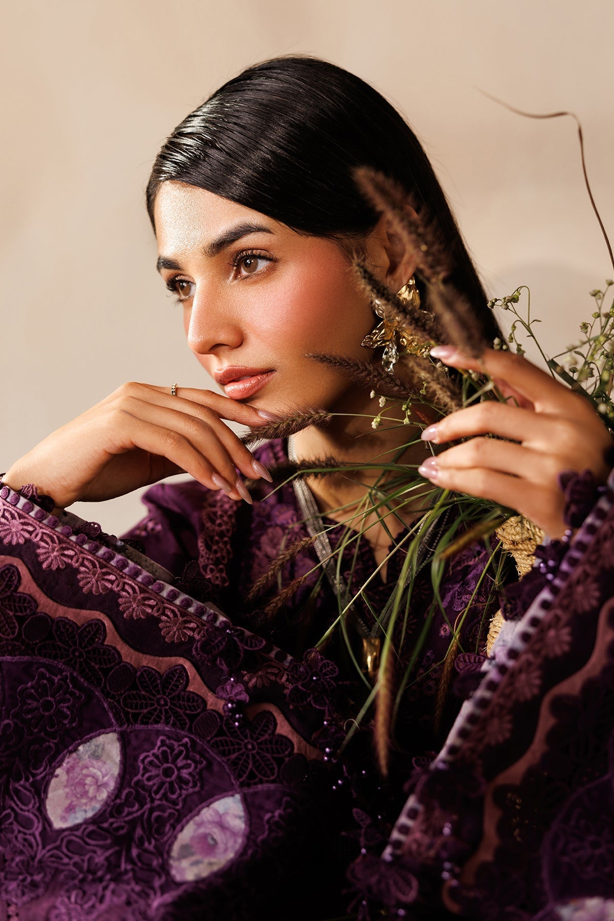 EMBROIDERED LAWN EL26-D02