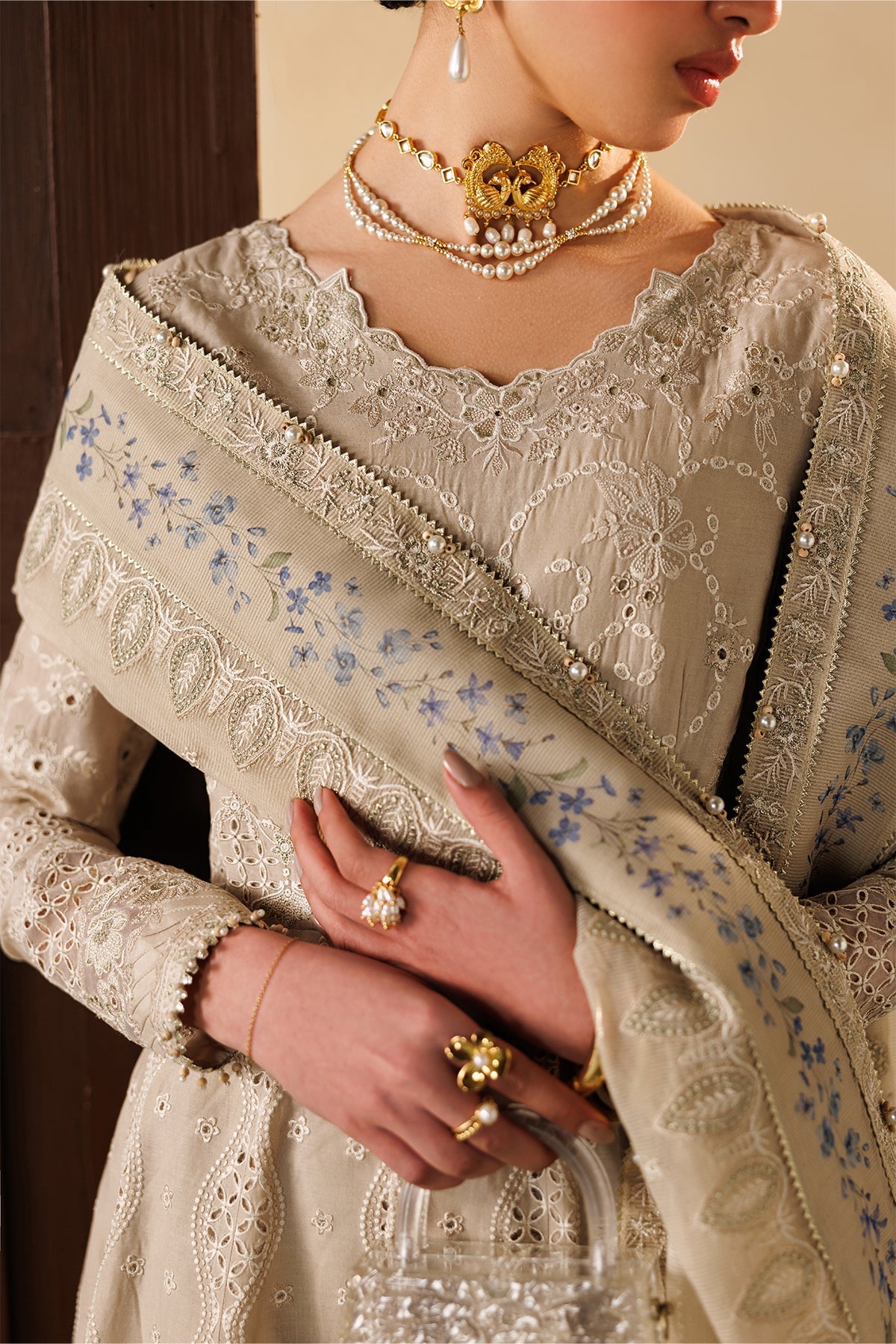 EMBROIDERED LAWN EL26-D03