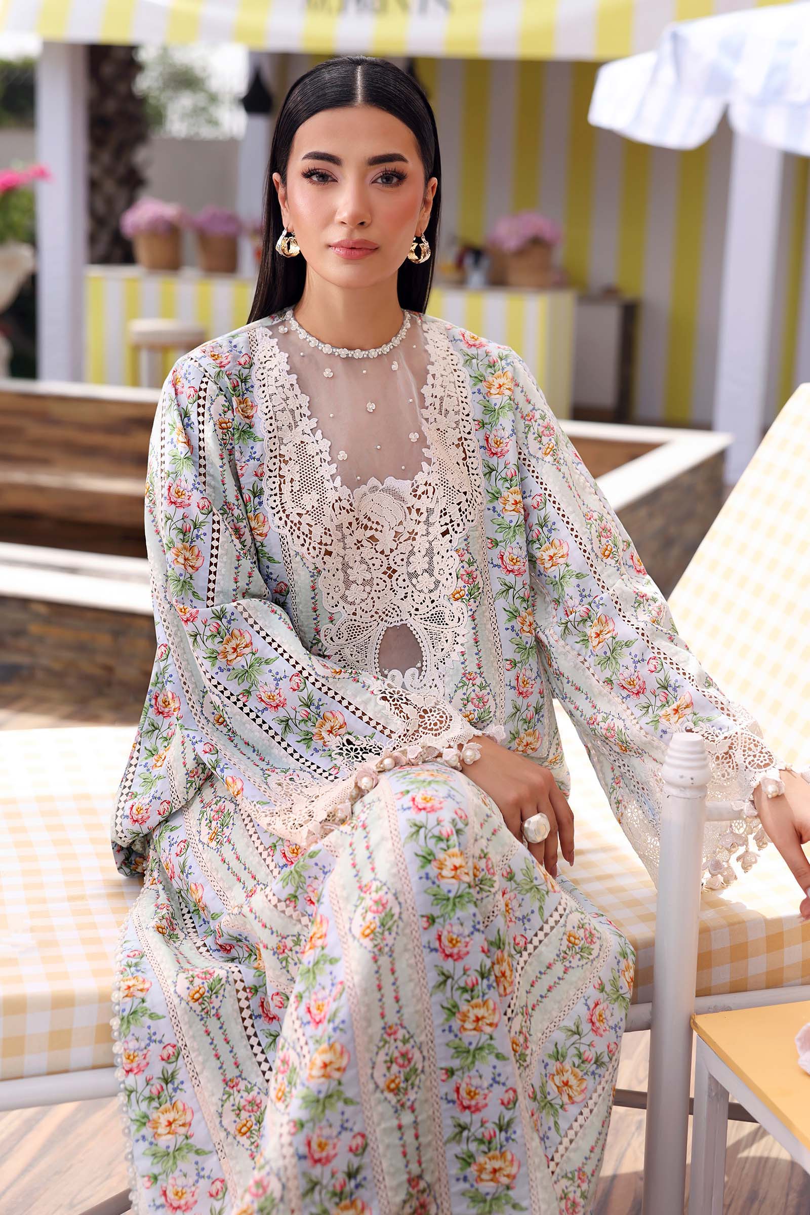 3 Piece Embroidered Lawn Suit