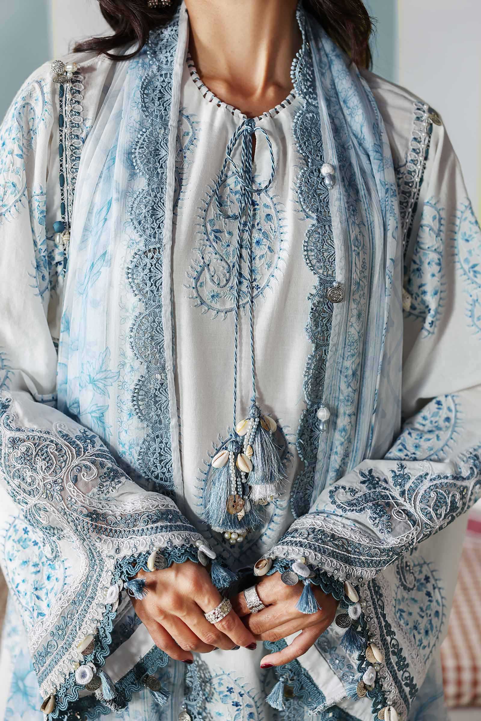 Embroidered Lawn Suit