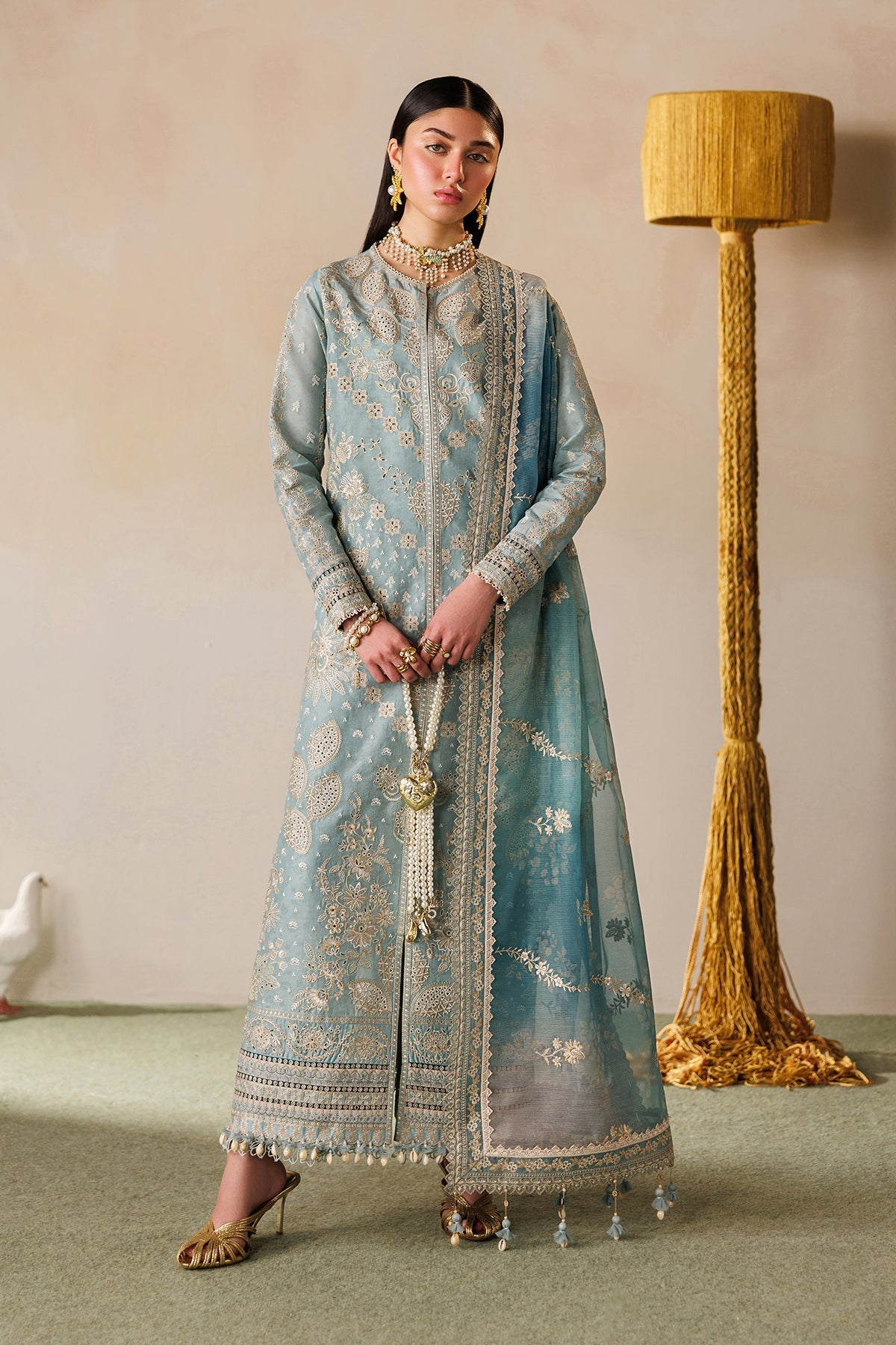 EMBROIDERED LAWN EL26-D01