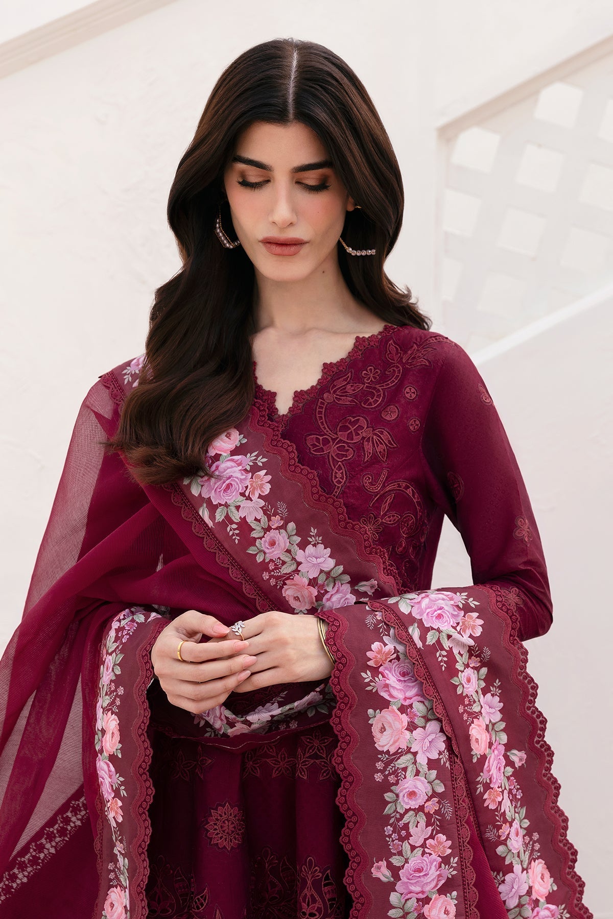EMBROIDERED LAWN EL26-D05