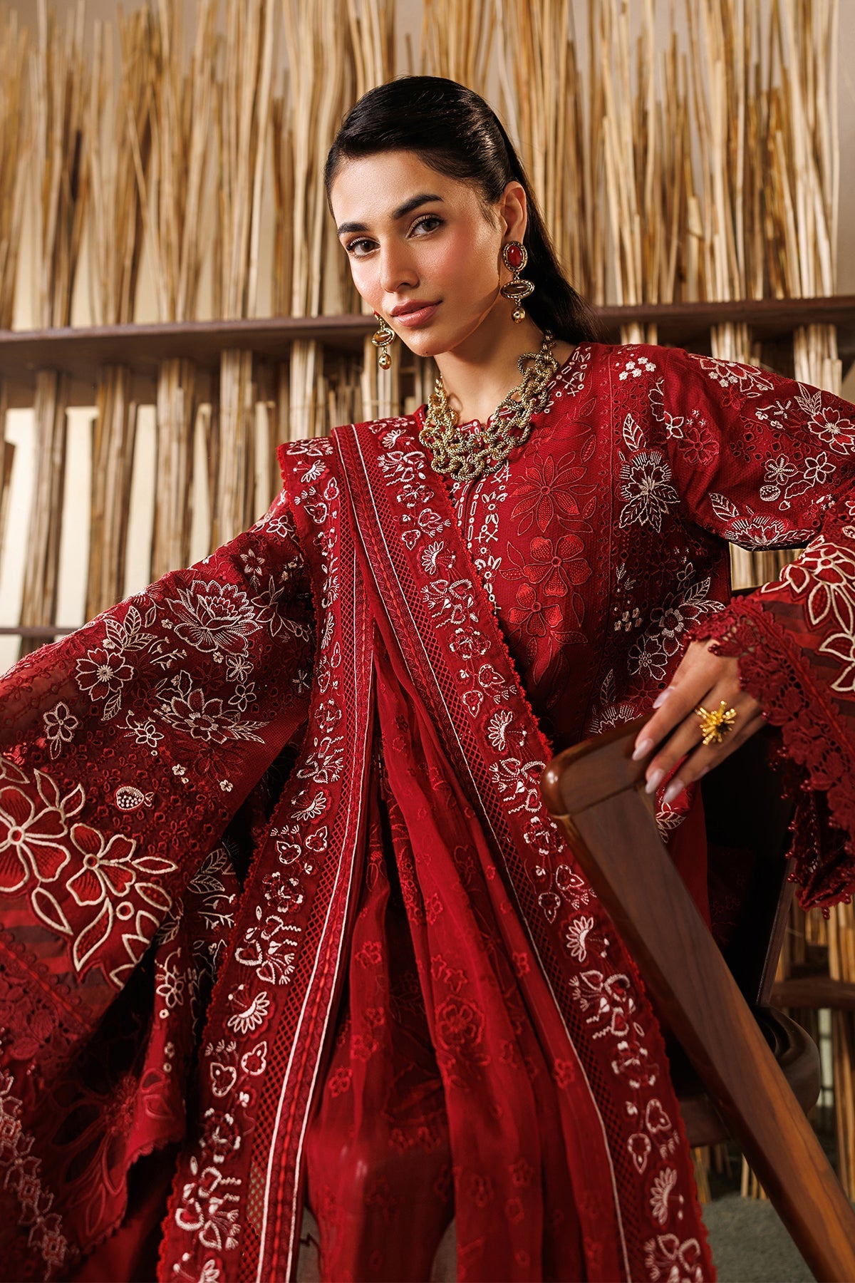 EMBROIDERED LAWN EL26-D05