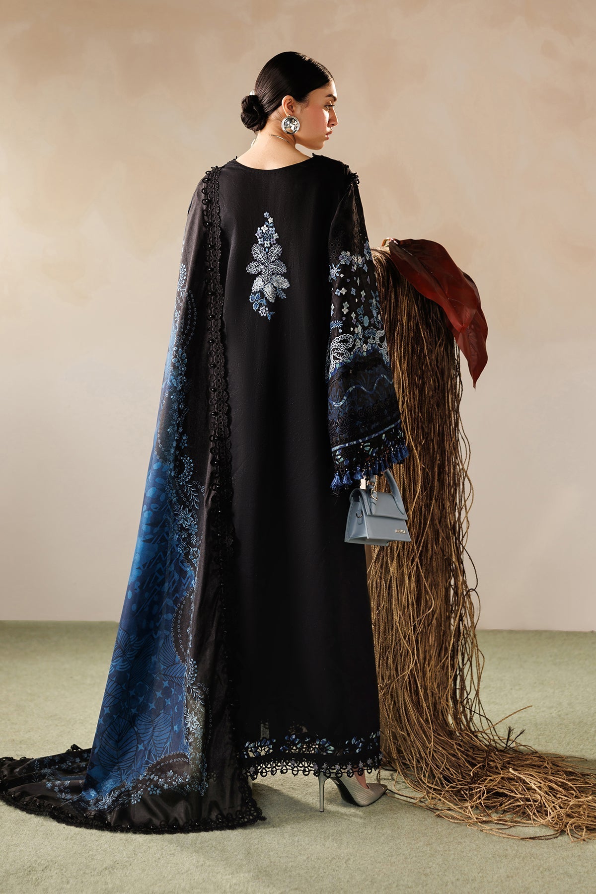 EMBROIDERED LAWN EL26-D08