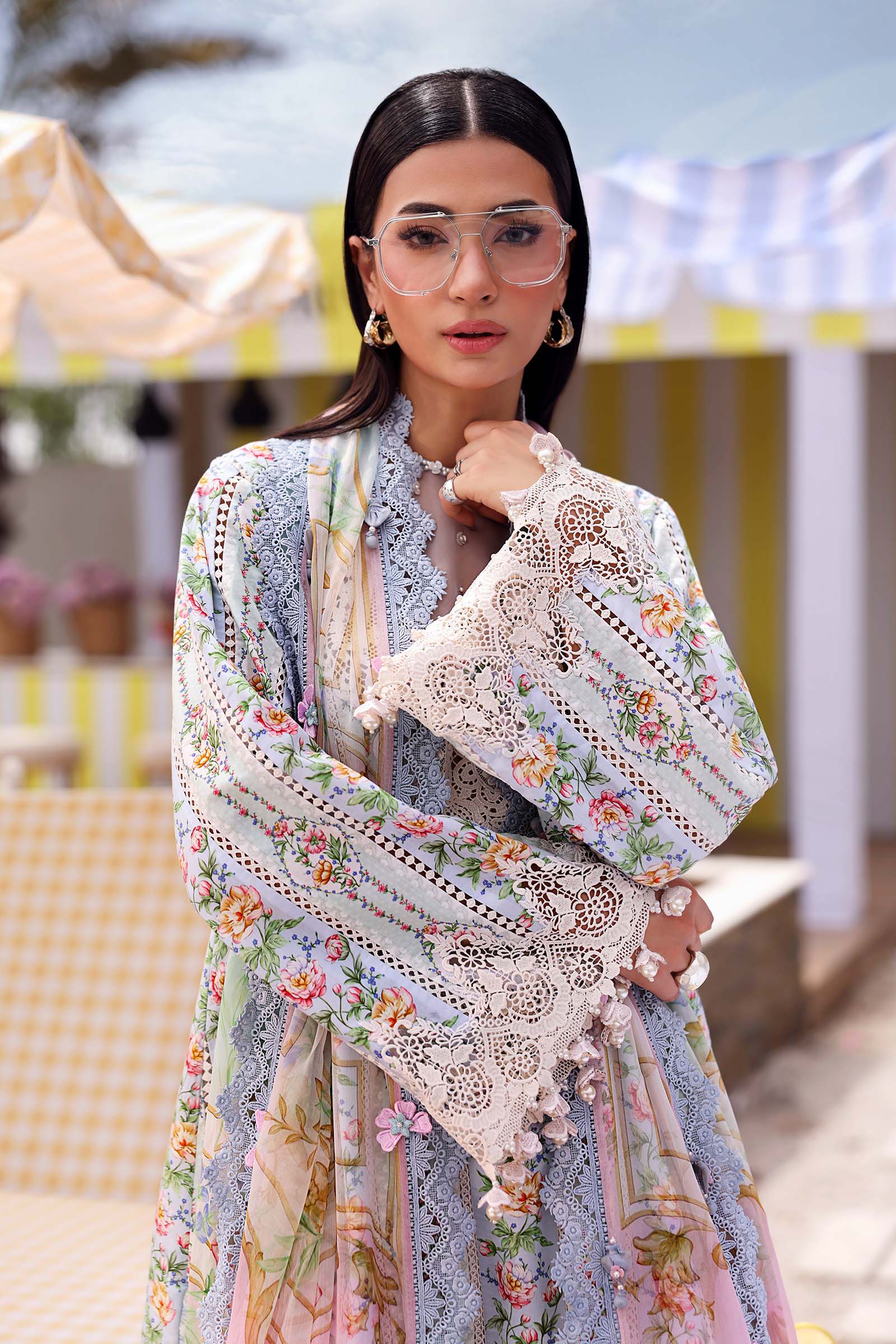 3 Piece Embroidered Lawn Suit