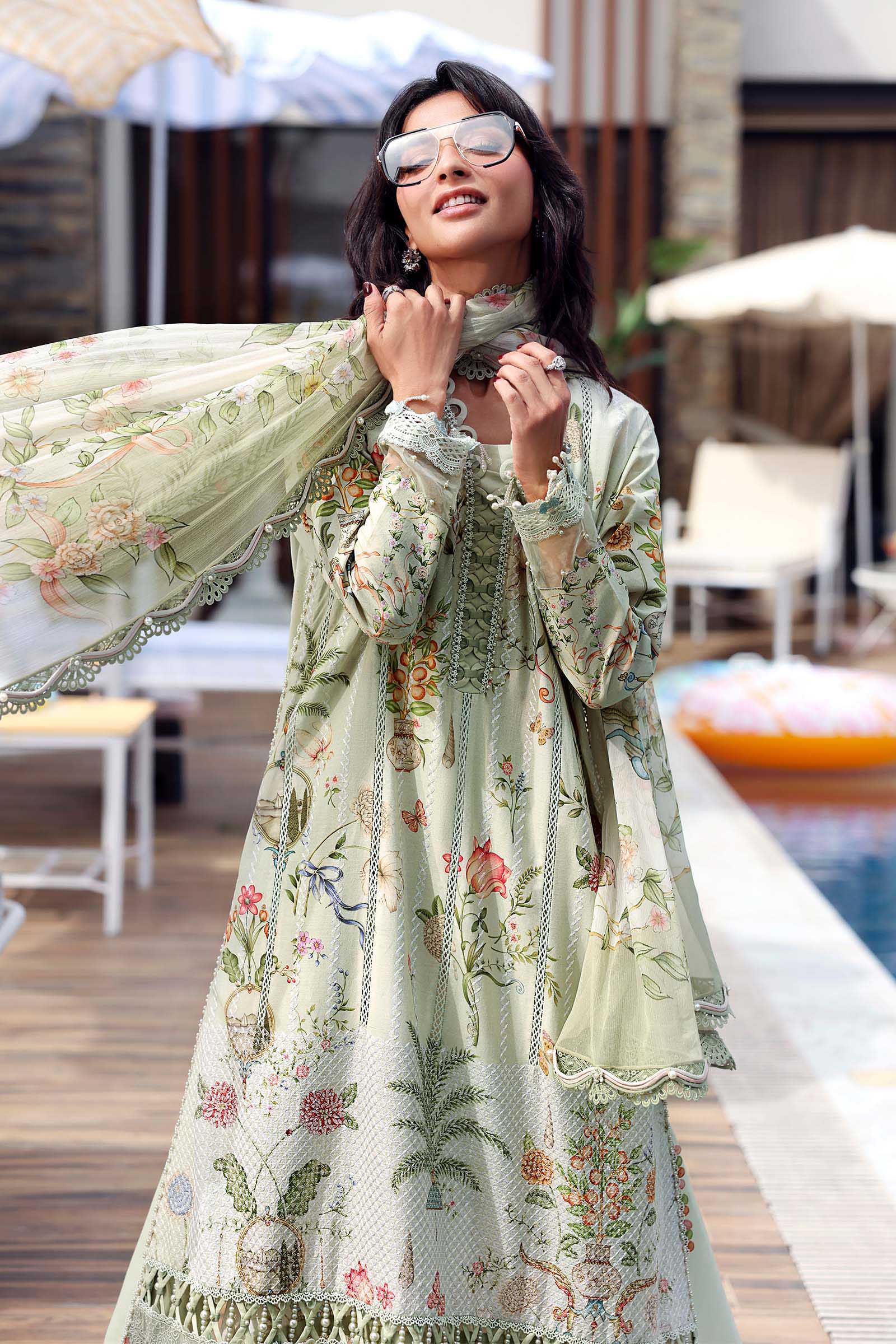 Embroidered Lawn Suit