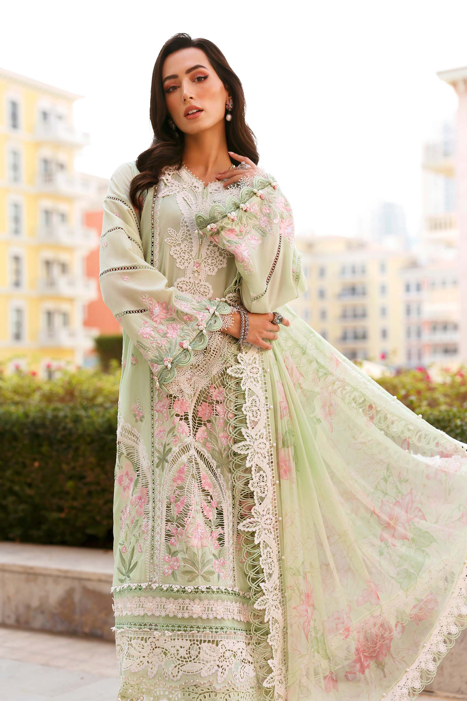 Embroidered Lawn Suit