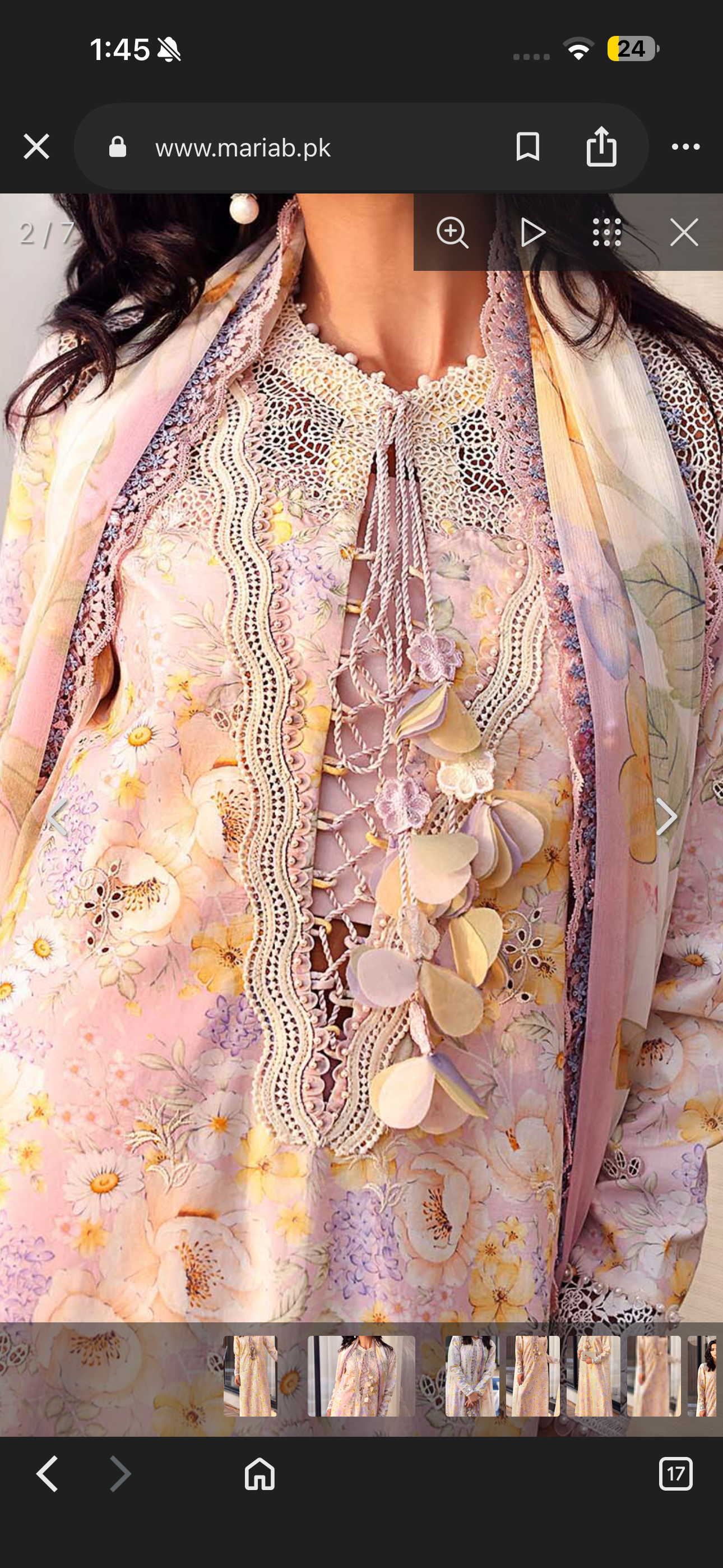 Embroidered Lawn Suit